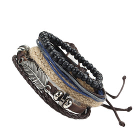 Fashion Retro Feather Wristband