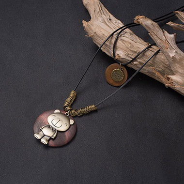 Retro Ethnic Long Necklaces